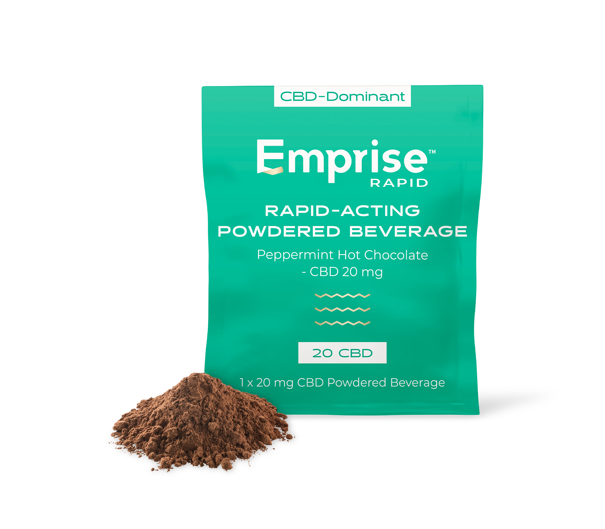 Emprise - Peppermint Hot Chocolate Instant Drink | 1 x 20 mg