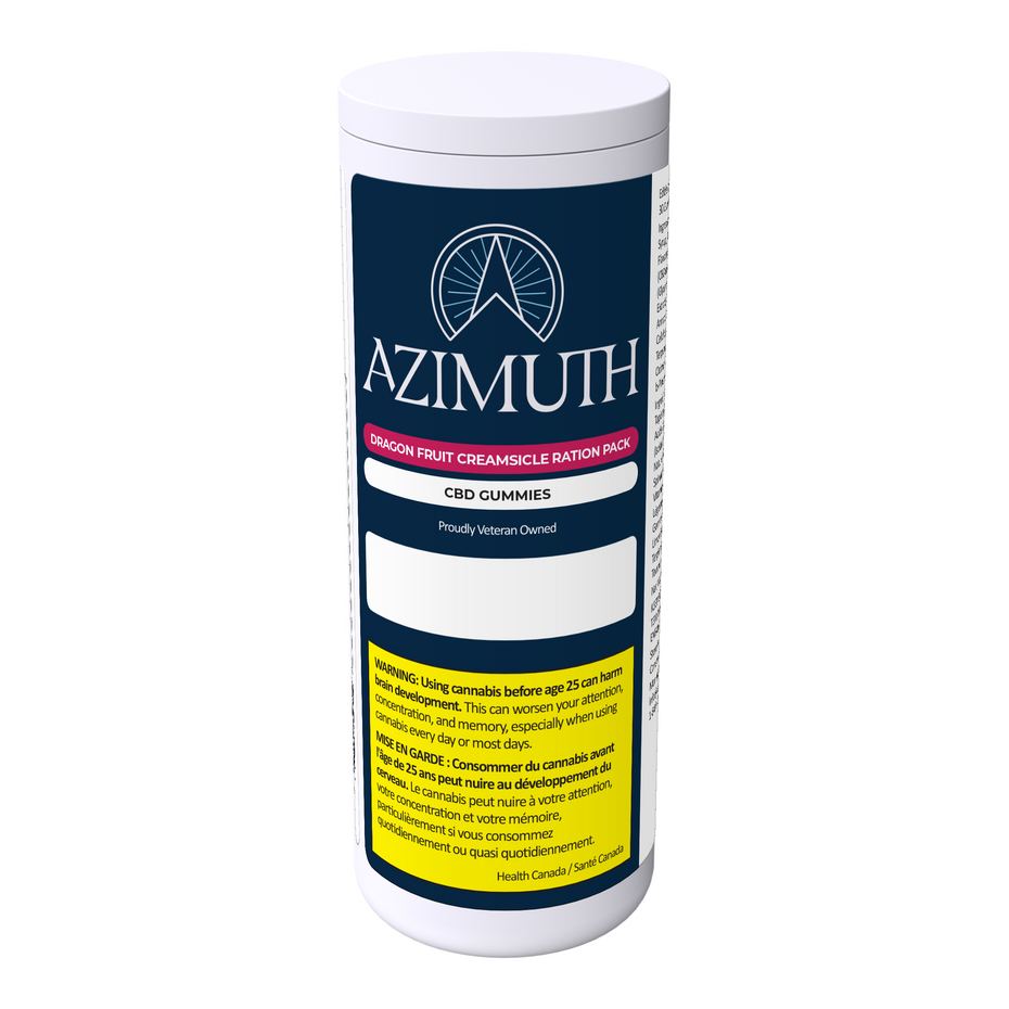 Azimuth Dragonfruit Creamsicle CBD Gummies