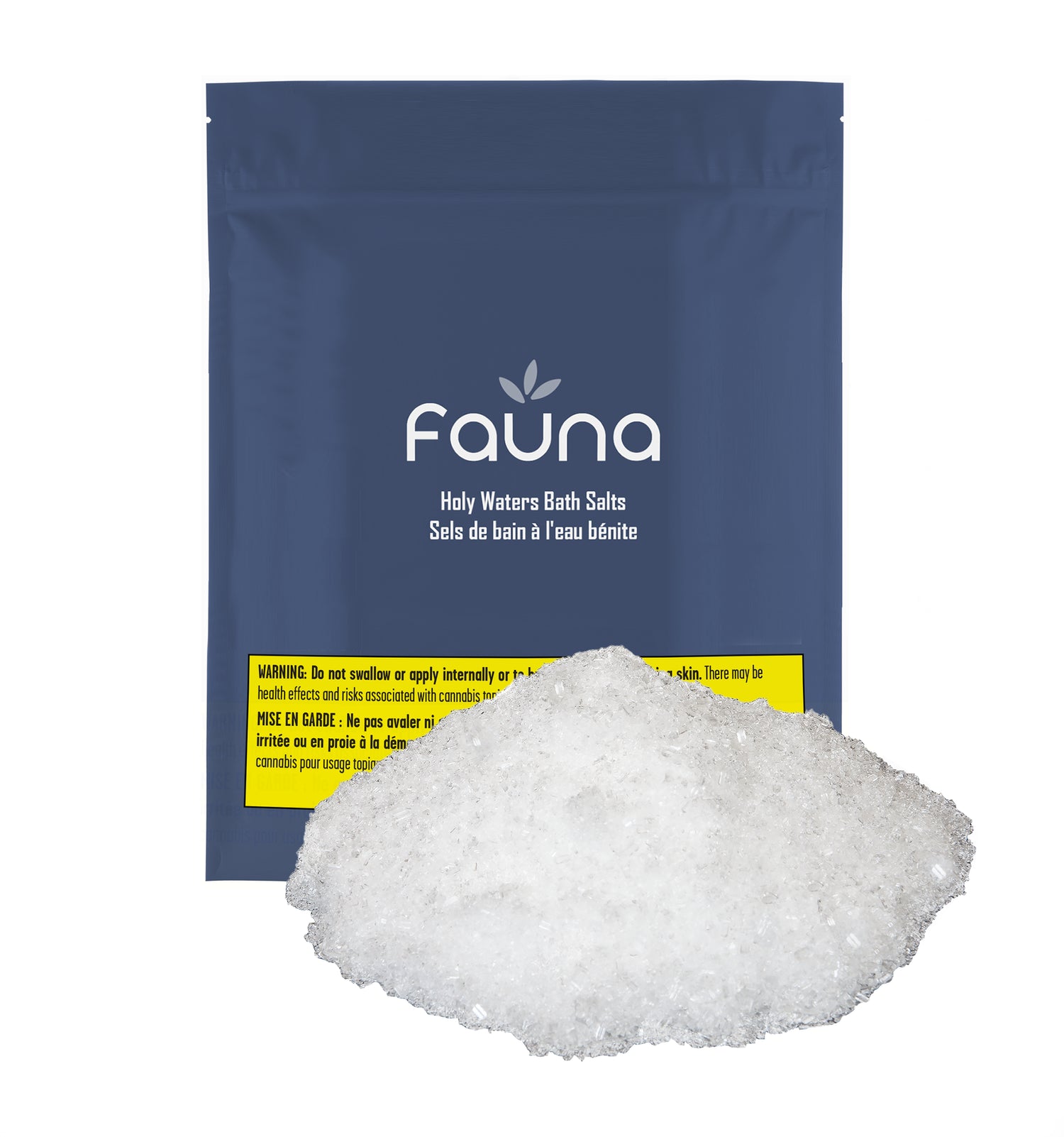 Holy-Waters blue package on white background