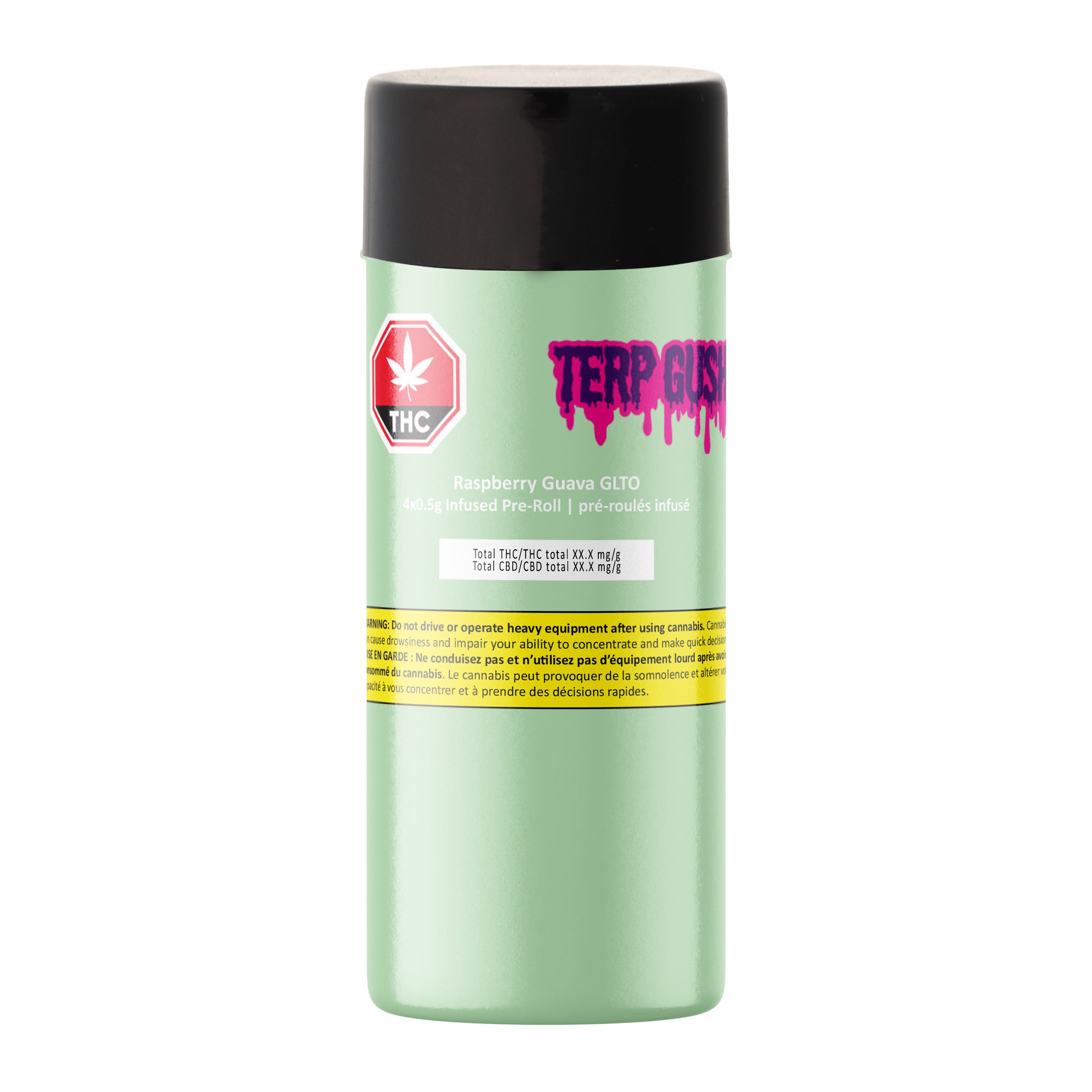 The Loud Plug Raspberry Guava GLTO Infused Pre-Rolls