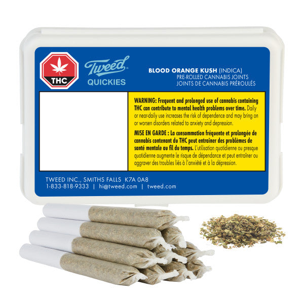Tweed - Blood Orange Kush Quickies | 10x0.35g