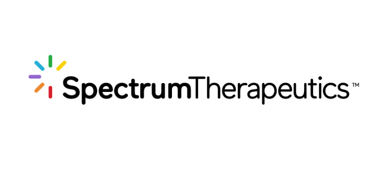 We are pleased to share that we are changing our name to Spectrum Therapeutics.