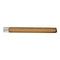 Wooden handle with clear acrylic end on a white background