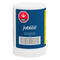 Container of jublee THC Extracts with blue label and white background