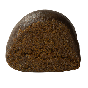 Brown stone on a white background