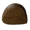 Brown stone on a white background