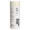 White cylindrical container with text and a barcode on a white background