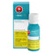 A product image showing uFeelu Relief Drops, a bottle with a blue label and a box with product information. The label has a red and white color scheme with the text 'Relief Drops' and the box has the text 'uFeelu'.