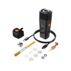 Vape device with accessories on a white background