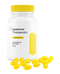Spectrum Therapeutics cannabis oil softgels with yellow capsules on a white background