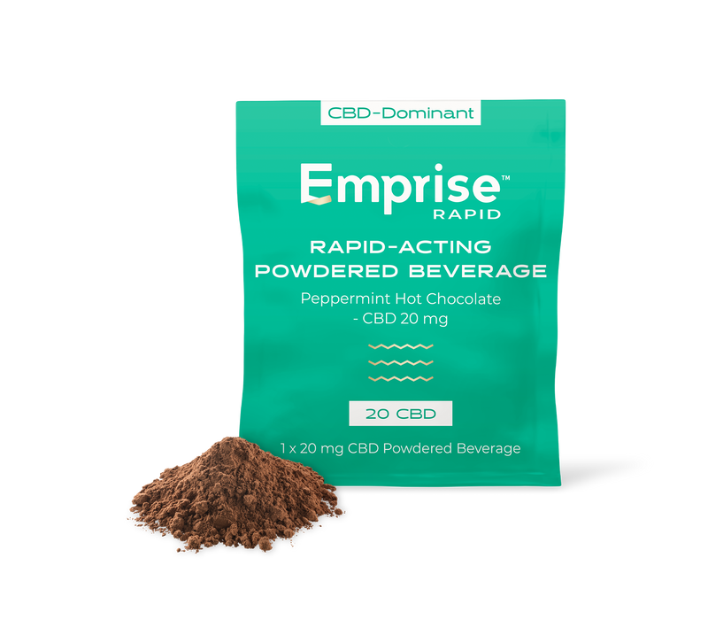Emprise - Chocolat chaud à la menthe poivrée - 20 mg
