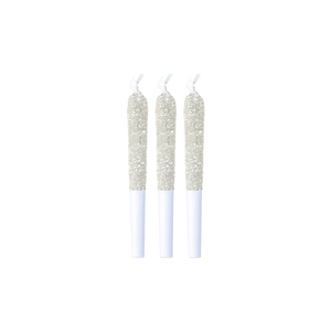 pre-rolled joints infused with a peach-flavored diamond coating