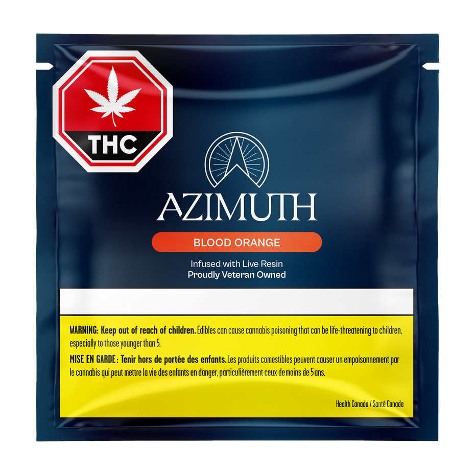 Azimuth Blood Orange Live Resin Gummies