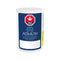 Cannabis product container with 'Azimuth' branding and THC label on a white background