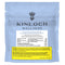 Kinloch Wellness pomegranate gummy packaging in light blue on a white backgorund