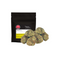 A black package labeled 'Spectrum Reserve' with a product image of cannabis buds in the foreground.