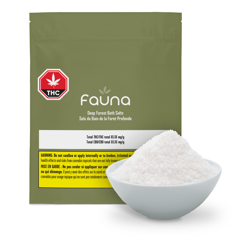 Sels de bain « Deep Forest » de Fauna | 450 g