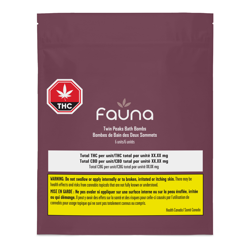 Fauna Twin Peaks Bath Bombs | 6 pack
