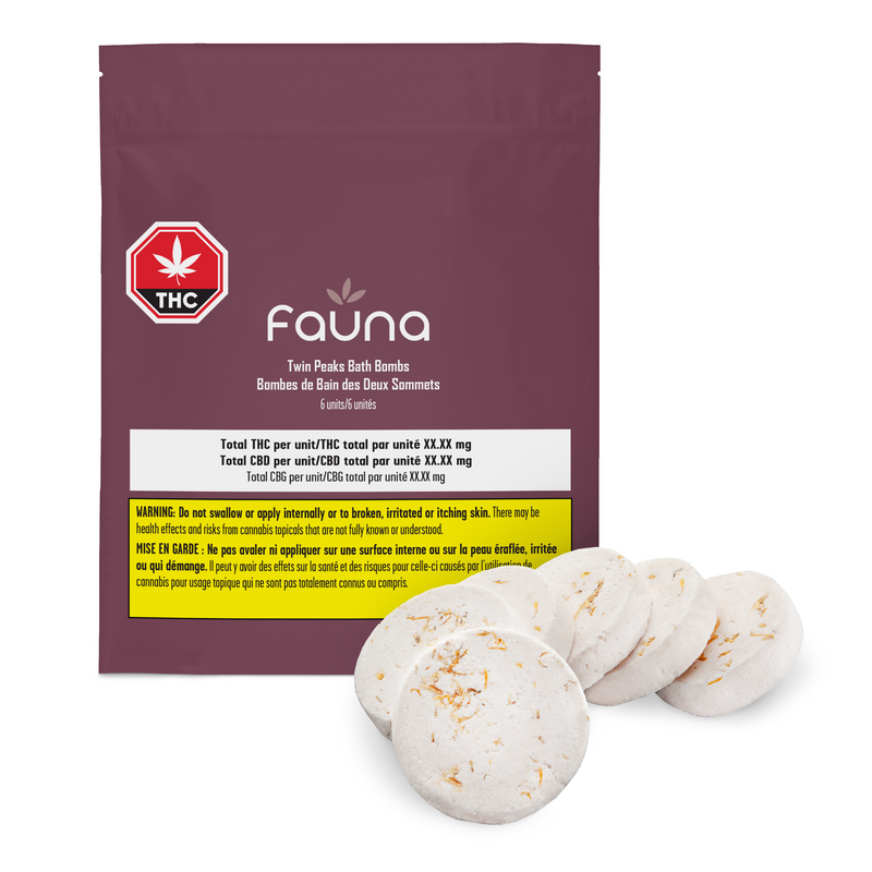 Fauna Twin Peaks Bath Bombs | 6 pack
