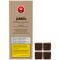 CBD jublee banana and chocolate product packaging with THC warning label.