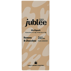 Jublee CBD banana and chocolate multipack packaging on a white background
