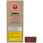 Jublee THC product packaging with a bar of chocolate on a white background