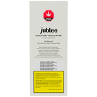 Jublee THC product packaging with coconut and vanilla flavor on a white background