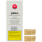 Jublee coconut and vanilla snack bars with packaging on a white background