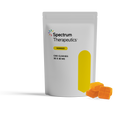 Spectrum Therapeutics CBD gummies packaging with mango flavor on a white background