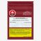 Red packaging of Balcony Premium Edibles with THC warning label