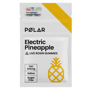 Polar Multipack Electric Pineapple Live Rosin Gummies
