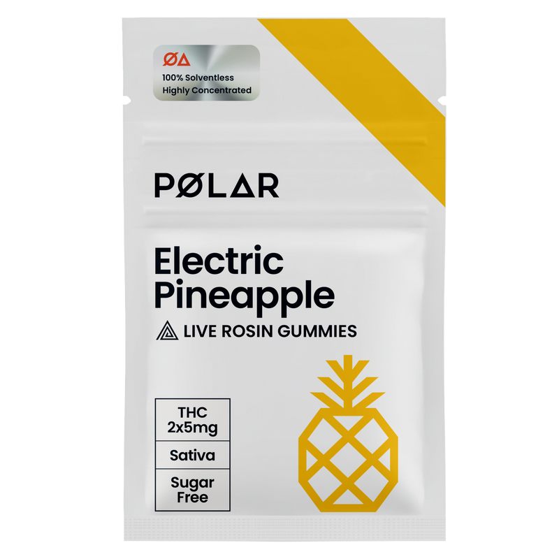 Polar Multipack Electric Pineapple Live Rosin Gummies