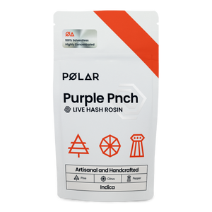 Polar Purple Punch Live Hash Rosin LTO