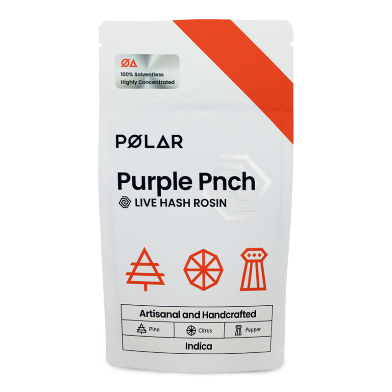 Polar Purple Punch Live Hash Rosin LTO