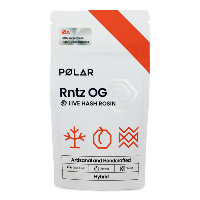 Polar Rntz OG Live Hash Rosin LTO