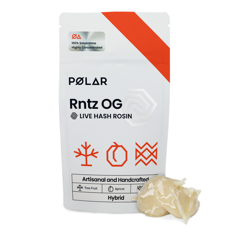 Polar Rntz OG Live Hash Rosin LTO