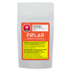 Polar wedding cake Live Hash Rosin Concentrate packaging with THC label