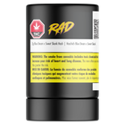 Black container with yellow and white label featuring the brand 'RAD' on a white background