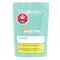 Mint green packaging of 'Rad Shatter' with THC logo on a white background