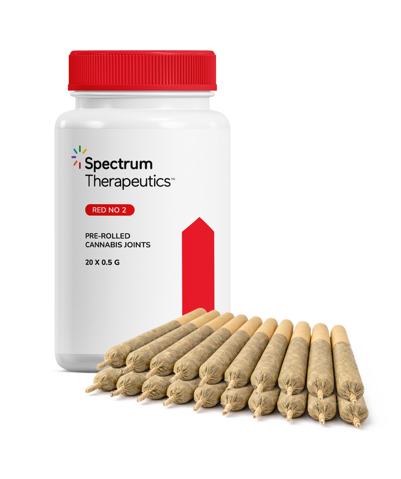 Spectrum Therapeutics Red No 2 Pre-Rolls