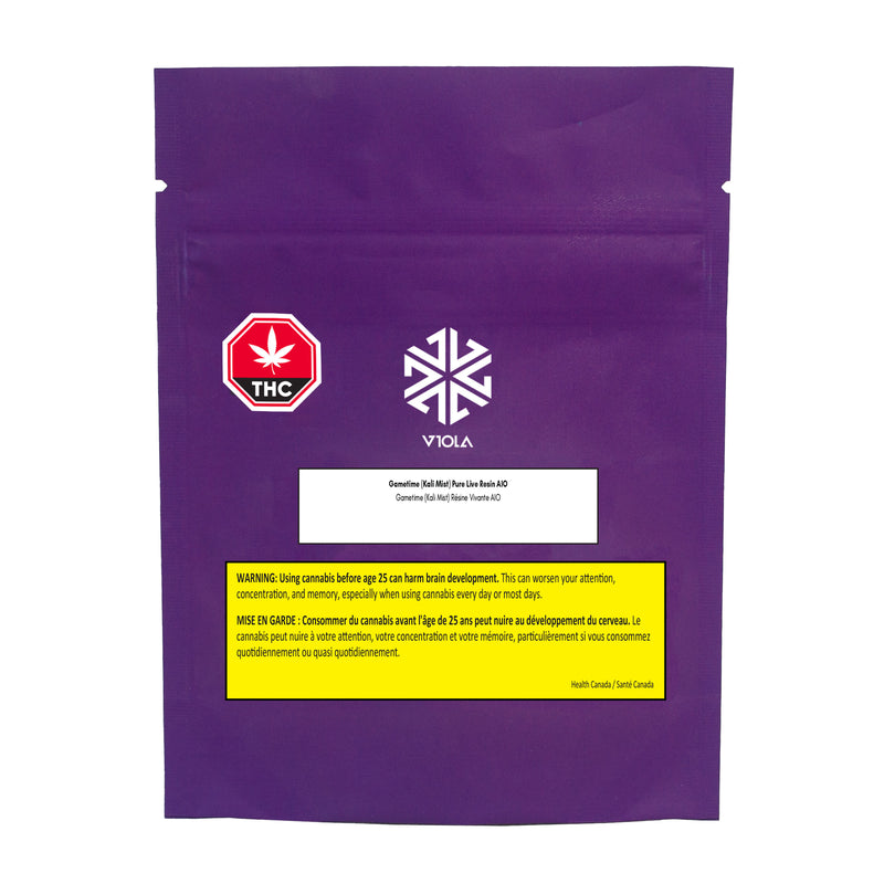 Viola Gametime (Kali Mist) Pure Live Resin AIO