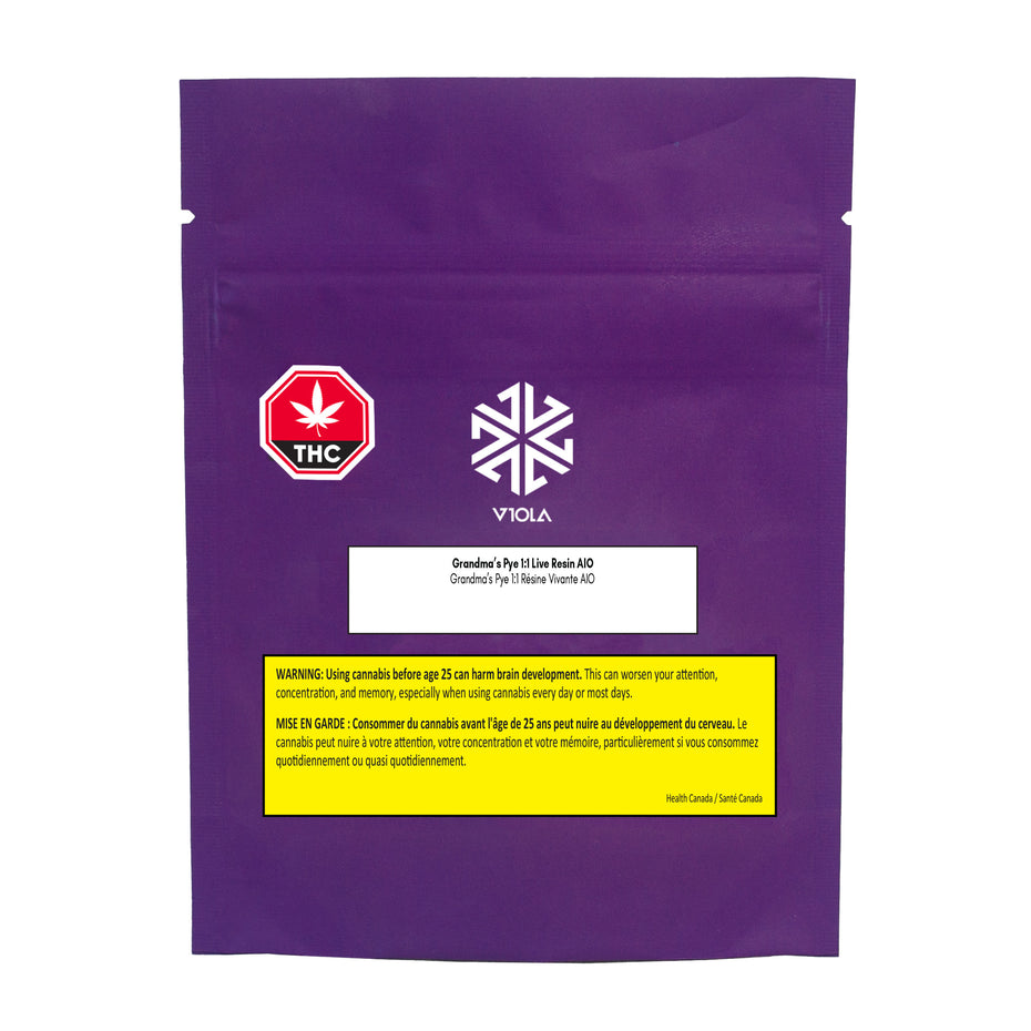 Viola Fadeaway (Grandaddy Bruce) Pure Live Resin AIO