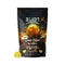 Packaging of Blast - Lunar Eclipse Live Rosin Gummy displaying the product name, dosage, and an image of a full moon with Earth's shadow across it, against a black background.