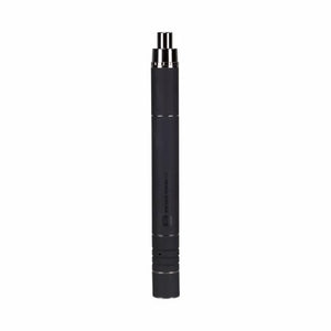 A black Boundless Terp Pen XL, a portable device designed for vaporizing concentrates, shown vertically on a white background.