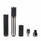 Boundless Terp Pen XL disassembled, showing the main battery unit, outer sleeve, coil housing, heating coil, and mouthpiece connector.