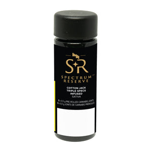 Black container with 'Spectrum Reserve' branding on a white background