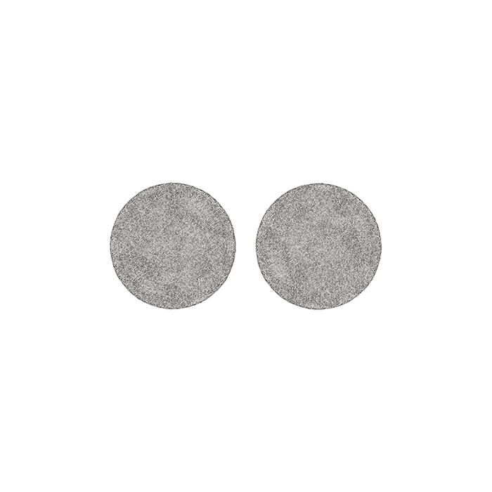 Two gray felt filling pads for the Storz & Bickel Volcano Hybrid vaporizer.