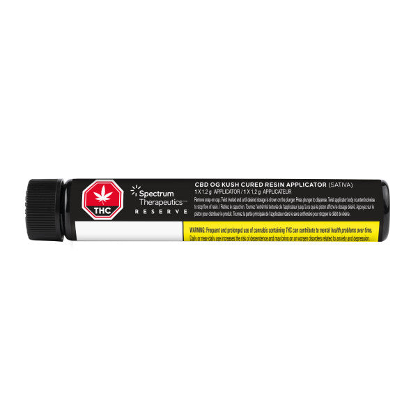 black packaging on white background