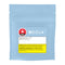 DOJA cannabis product packaging with blue background and visible branding