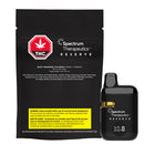 Spectrum Therapeutics Reserve THC vape device packaging on a white background